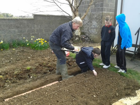 Planting our School Garden 2014